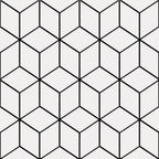 Victiles Tile Alhambra Negro 250x250mm Spanish Décor Tiles