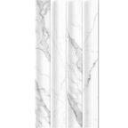 GNS Tile AMIWHS13 AMI50301 AMICI CALACATTA WHITE CONCAVE SUBWAY SATIN 50X300