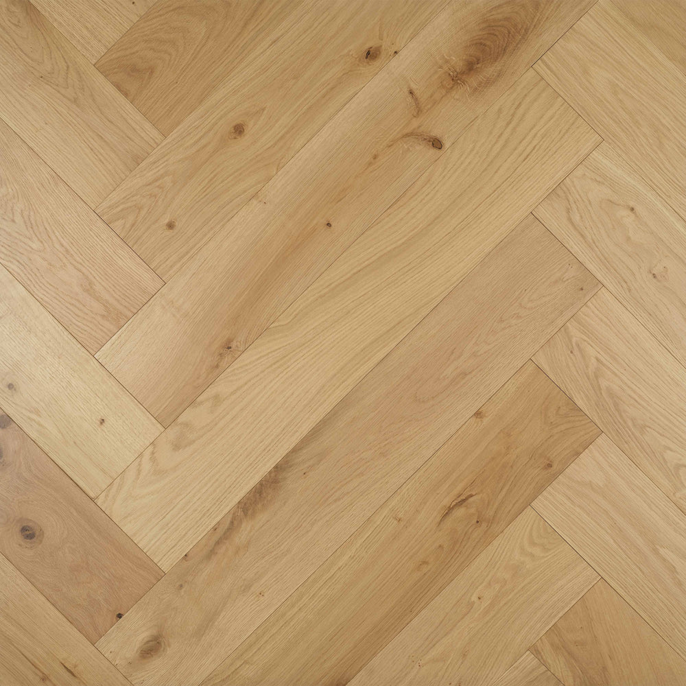 Terra Mater Wild Oak Arlo Herringbone Engineered Oak 888 x 148 x 14/3mm - 4156HB Magnolia