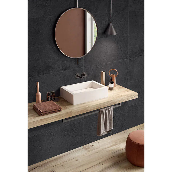 GNS Tile 45TRECHM 45TD04 TREND CHARCOAL MATT 450X450mm