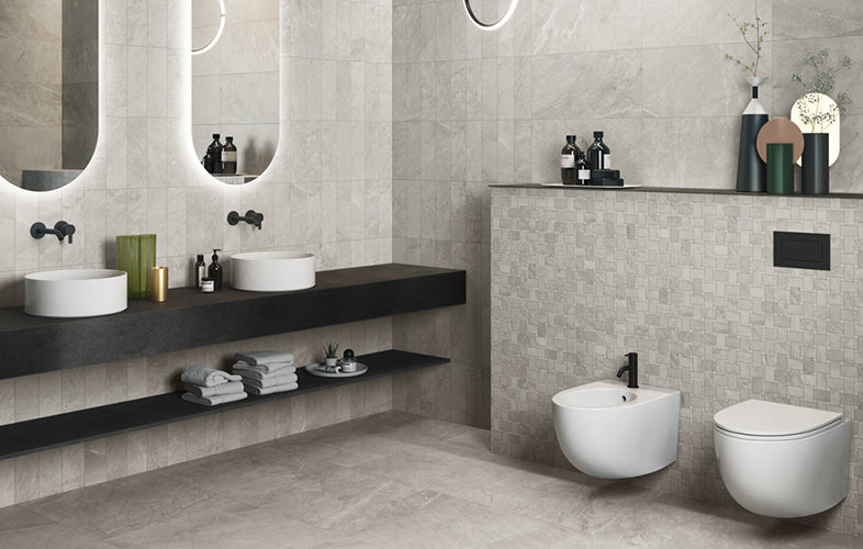 Everstone 3D Crafted Natural Finish 600x1200mm Made in Italy - Bardiglio