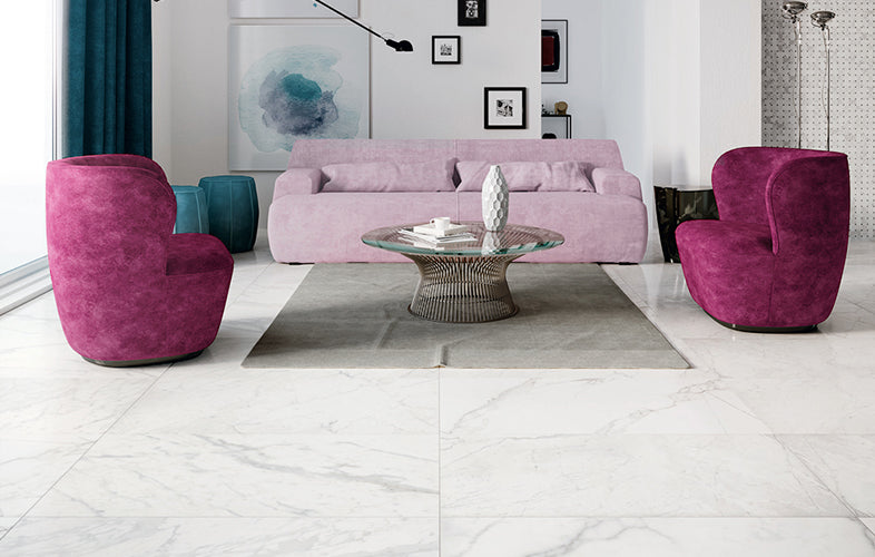 Everstone 3D Crafted Natural Finish 600x1200mm Made in Italy - Calacatta