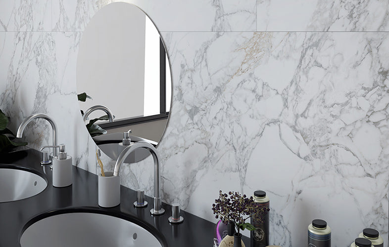 Everstone Superb Marble Natural Finish 1200x1200mm Made in Italy - Arabescato