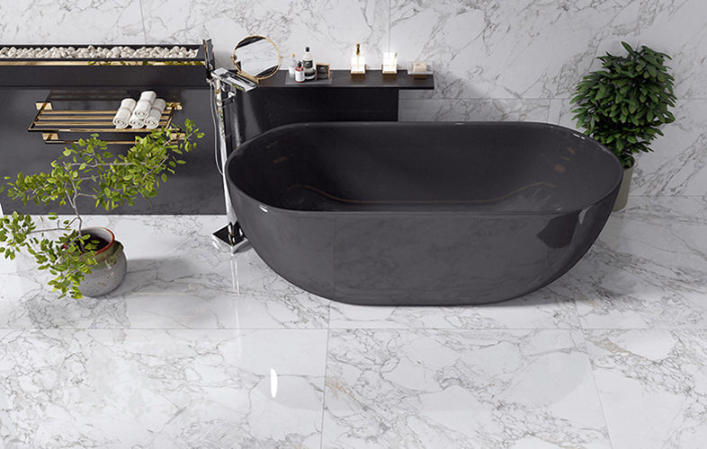 Everstone Superb Marble Natural Finish 600x600mm Made in Italy - Arabescato