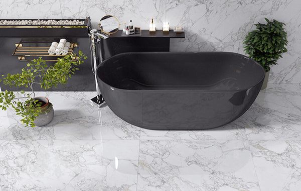 Everstone Superb Marble Natural Finish 300x600mm Made in Italy - Arabescato