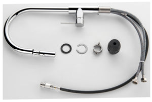 WT 4088BN  KENZO Pull out Sink Mixer in Brushed Nickel