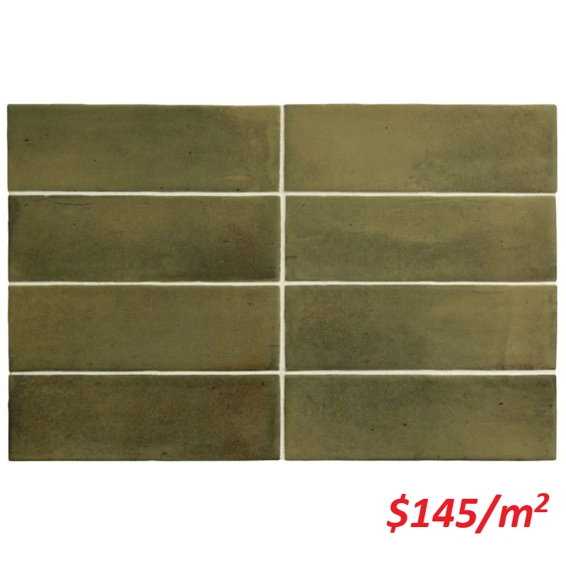 EQU0086 COCO VERDE MATT 50X150MM Made in Spain