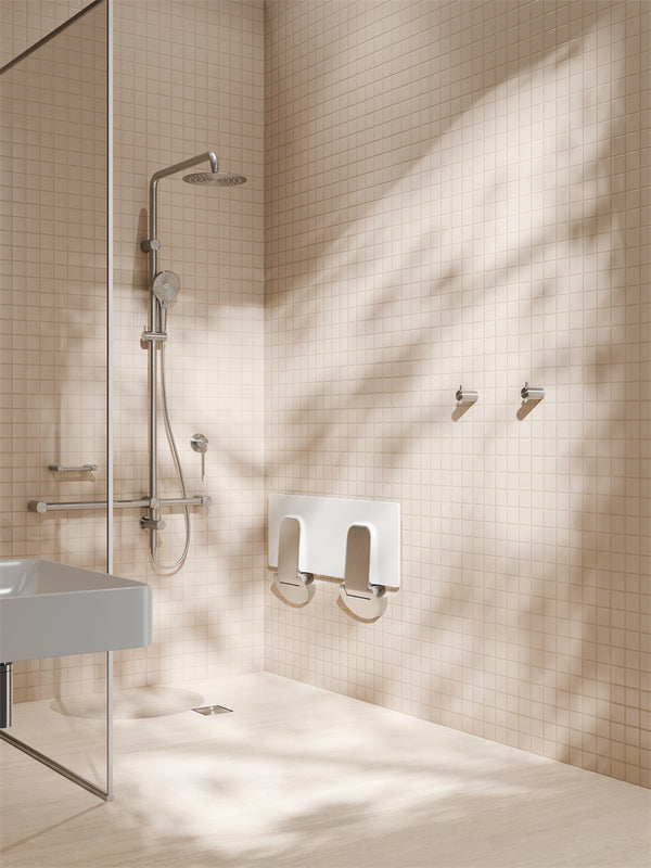 MECCA CARE SHOWER MIXER BRUSHED NICKEL (NR221911XBN)