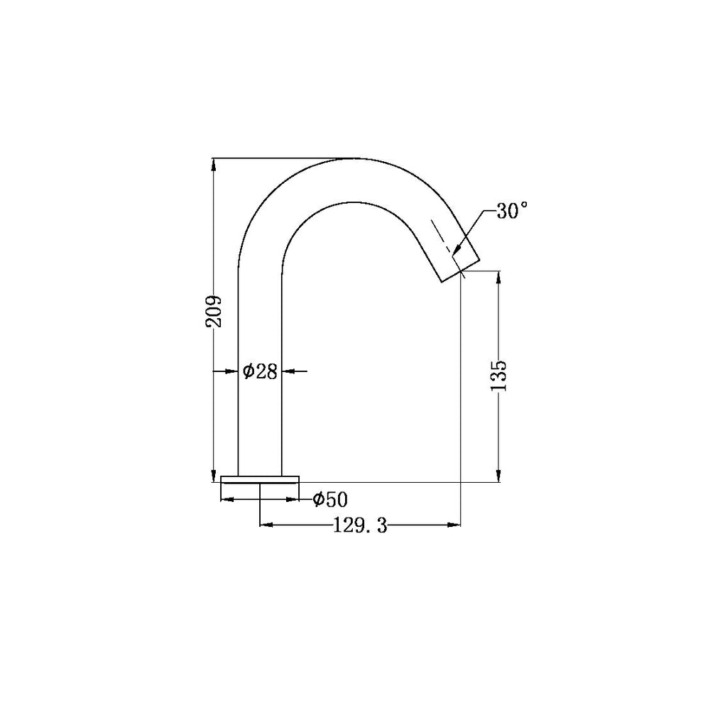 MECCA SENSOR TAP BRUSHED BRONZE (NR402BZ)