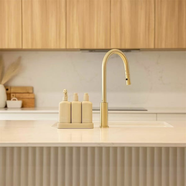 KARA PROGRESSIVE PULL OUT KITCHEN SET BRUSHED GOLD (NR271908BG)