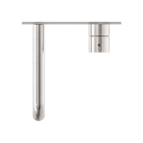 MECCA WALL BASIN/BATH MIXER HANDLE UP 120/160/185/230/260MM BRUSHED NICKEL