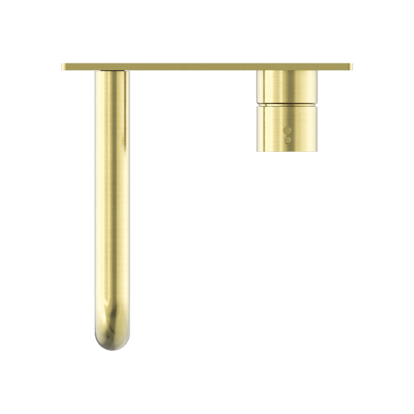 MECCA WALL BASIN/BATH MIXER HANDLE UP 120/160/185/230/260MM BRUSHED GOLD
