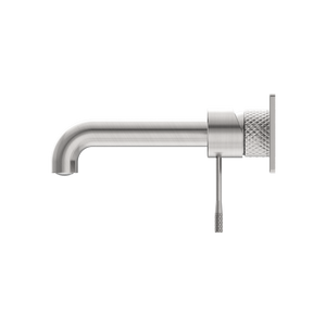 OPAL WALL BASIN/BATH MIXER 120/160/185/230/260MM BRUSHED NICKEL