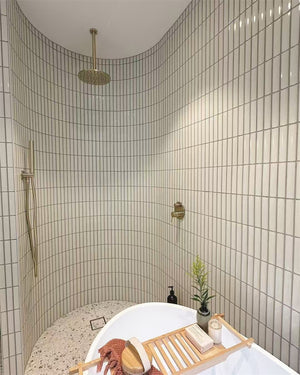 MECCA SHOWER MIXER WITH DIVERTOR BRUSHED GOLD (NR221911ABG)