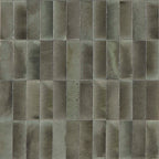 Victiles Tile 515GLECHG GLEEZE GRIGIO CHARCOAL GLOSS 50X150MM Made in Italy