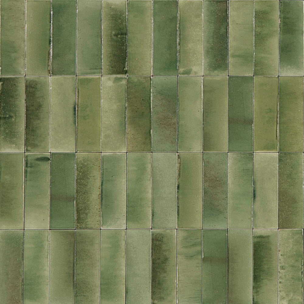 515GLEGNG GLEEZE GIADA GREEN GLOSS 50X150MM Made in Italy
