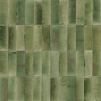Victiles Tile 515GLEGNG GLEEZE GIADA GREEN GLOSS 50X150MM Made in Italy