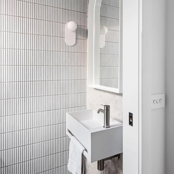 MECCA BASIN MIXER BRUSHED NICKEL (NR221901BN)