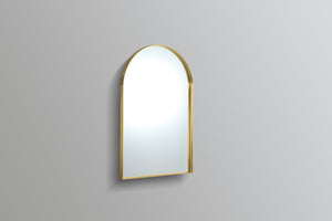 KDK- KAR6090F-BG OLIVIA ARCH YELLOW GOLD FRAME MIRROR 600*900MM