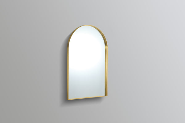 KDK- KAR6090F-BG OLIVIA ARCH YELLOW GOLD FRAME MIRROR 600*900MM