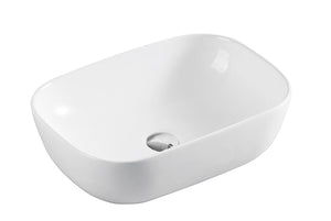 WB4632 LUCERNE Above Counter Basin in Gloss White Finish