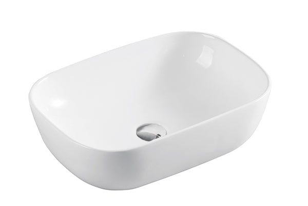 WB4632 LUCERNE Above Counter Basin in Gloss White Finish