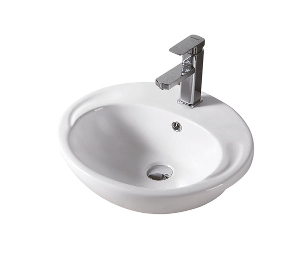 WB 5043 COMO Semi Recess Basin 500x430x180MM