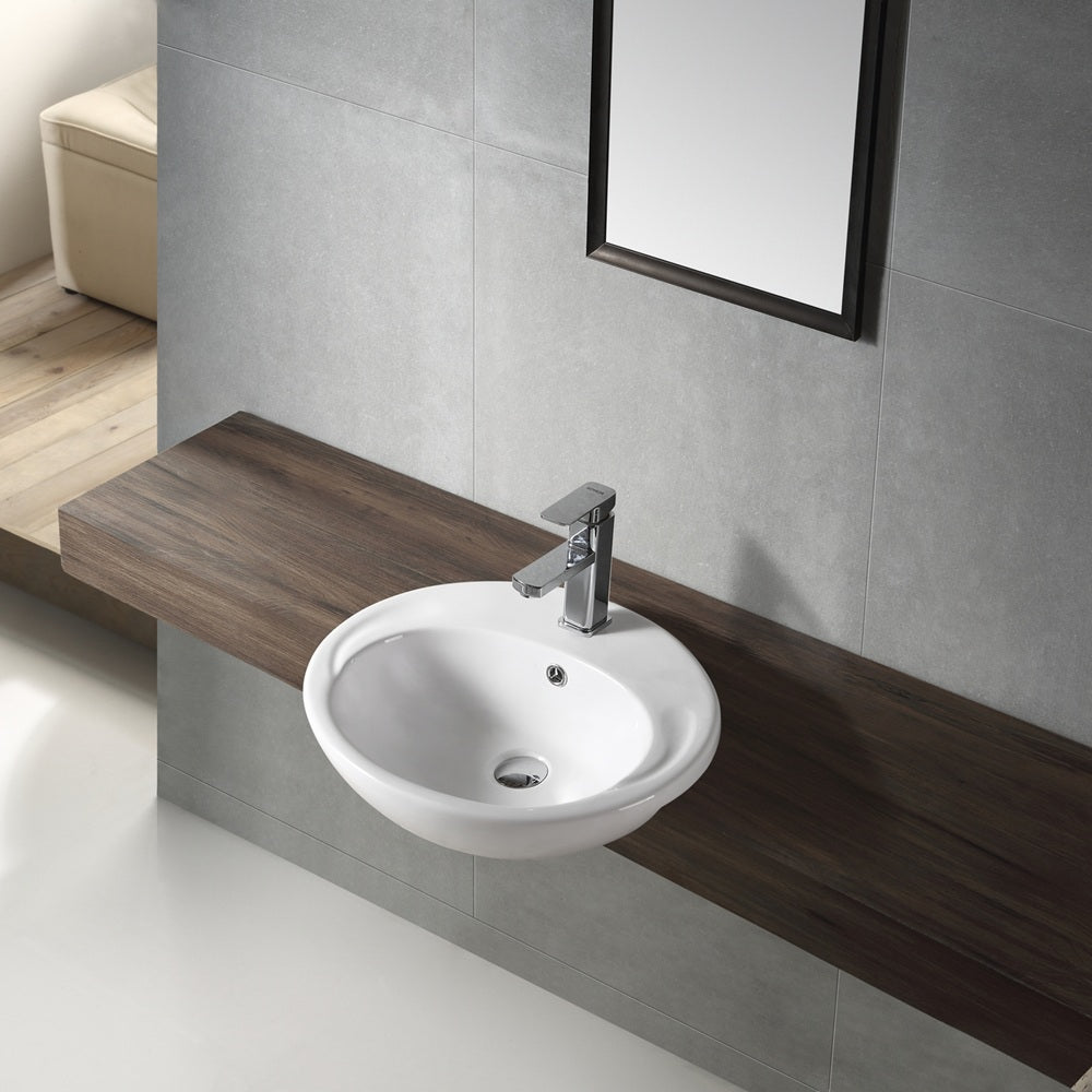 WB 5043 COMO Semi Recess Basin 500x430x180MM