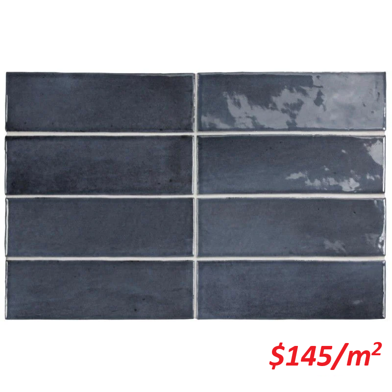 EQU0083 COCO BLUE NIGHT GLOSS 50X150MM Made in Spain