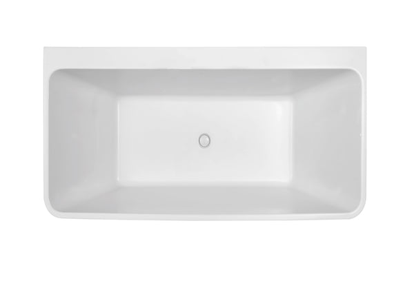BT 058S STELLA 1500mm Free Standing Back to Wall Bath 1500x710x560mm