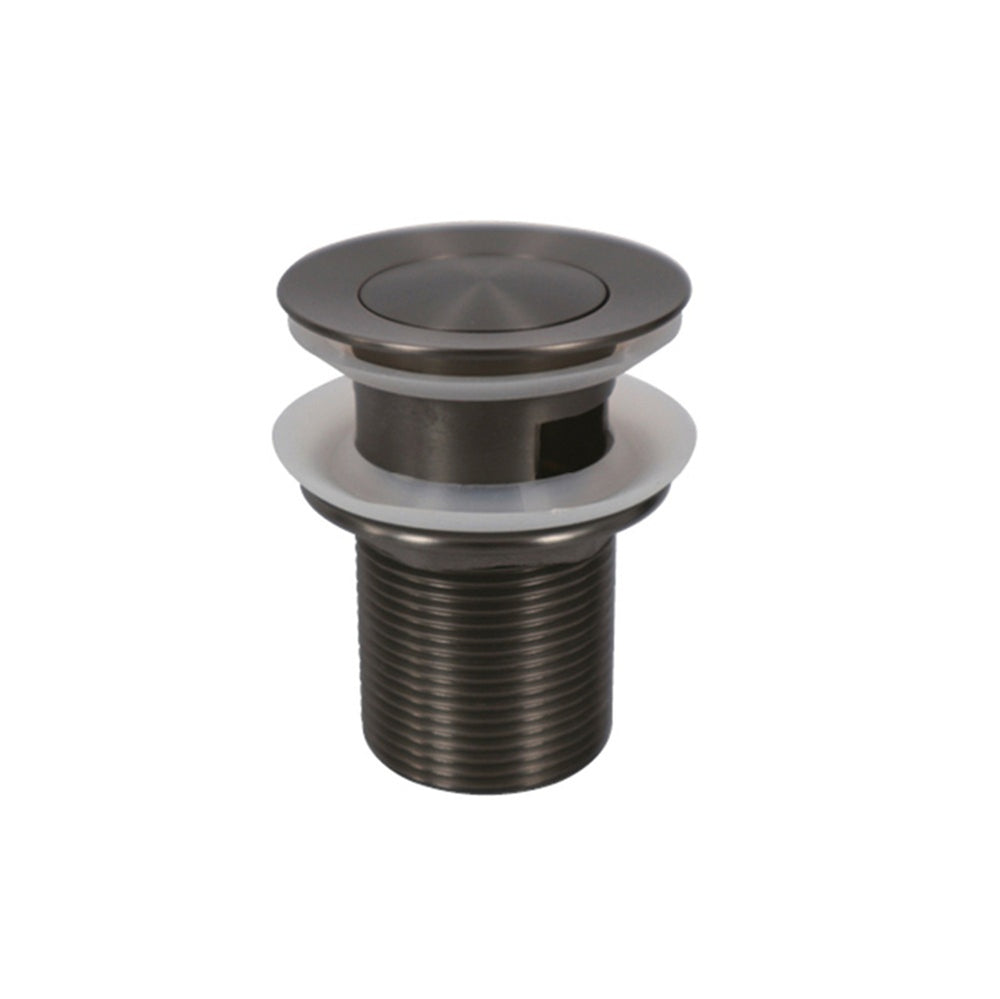 WBplug 32mmGM GUN METAL POP UP WASTE WITHOUT OVERFLOW