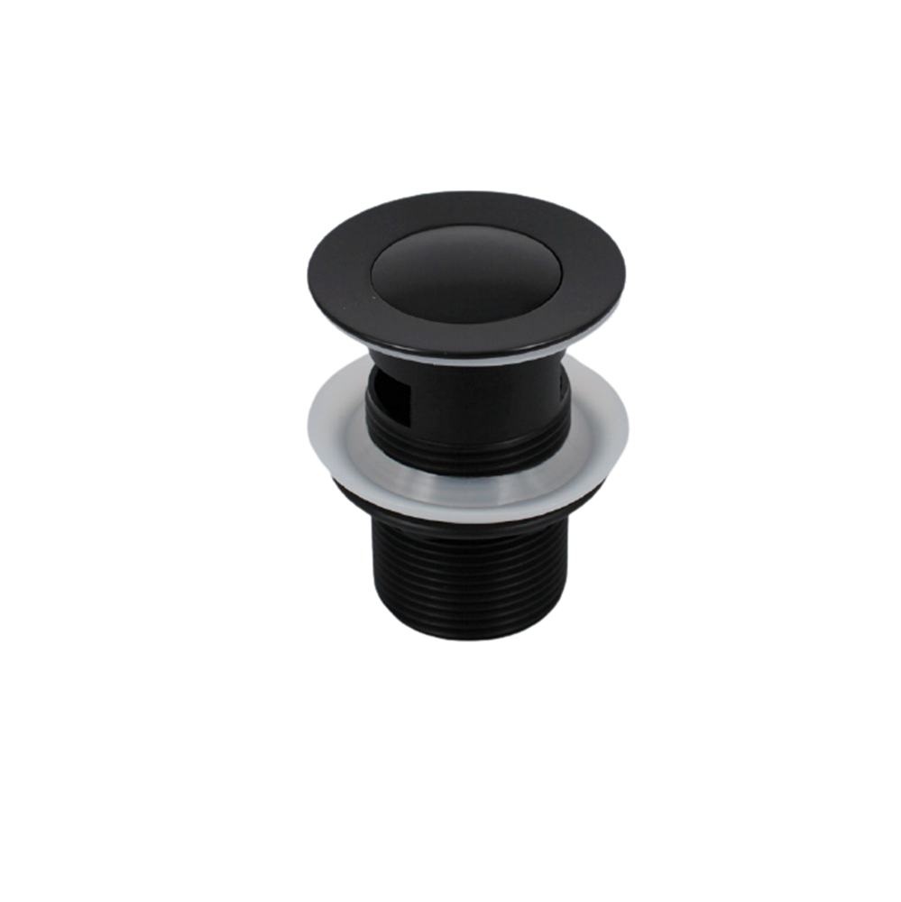WBPlug 40mmBK MATTE BLACK POP UP WASTE WITHOUT OVERFLOW