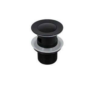 WBPlug 40mmBK MATTE BLACK POP UP WASTE WITHOUT OVERFLOW