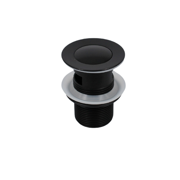 WBPlug 40mmBK MATTE BLACK POP UP WASTE WITHOUT OVERFLOW