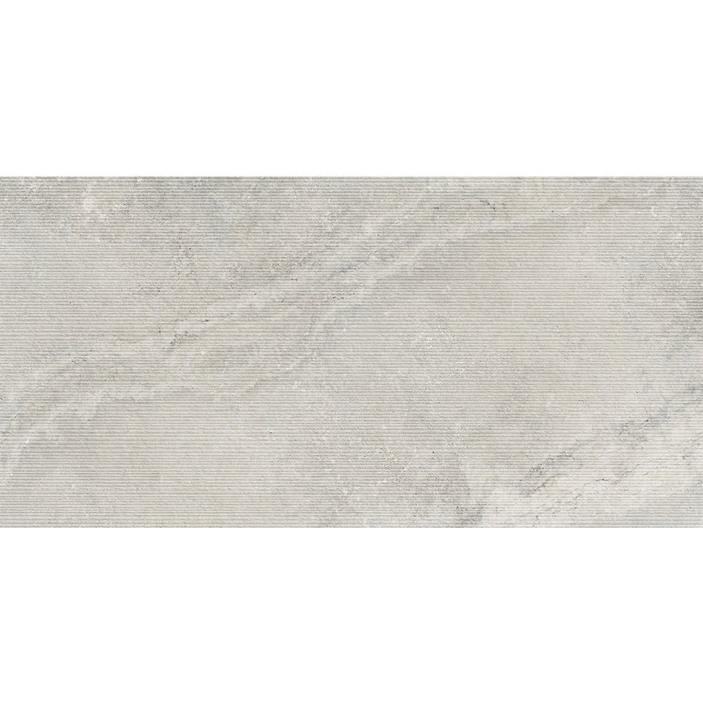 612CRWSVD 612CR03D CROWN TRAVERTINE SILVER STRUCTURED DECOR P3 600X1200