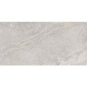 612CRWSVD 612CR03D CROWN TRAVERTINE SILVER STRUCTURED DECOR P3 600X1200