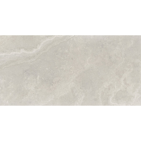 612CRWSVM 612CR03 CROWN TRAVERTINE SILVER MATT P3 600X1200