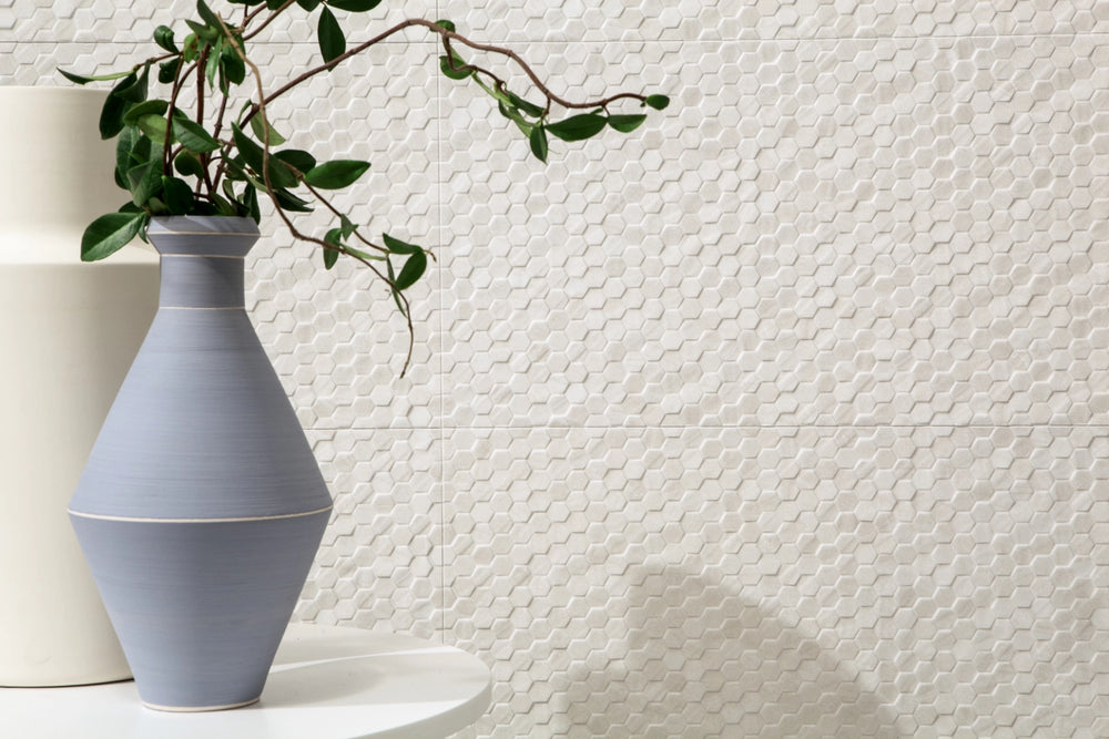 63600A PIEMME 300x600mm GEOSTONE ESAGONETTA BIANCO