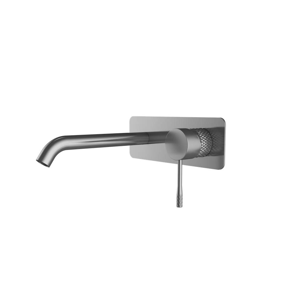 WT 7507GM TIARA Basin/Bath Set in Gun Metal