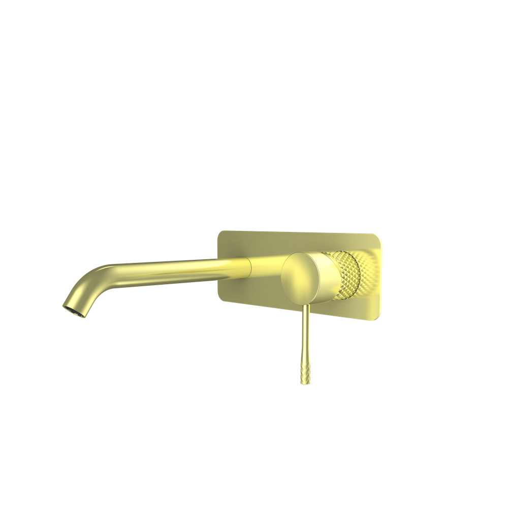 WT 7507BB TIARA Basin/Bath Set in Brushed Brass