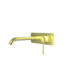 WT 7507BB TIARA Basin/Bath Set in Brushed Brass