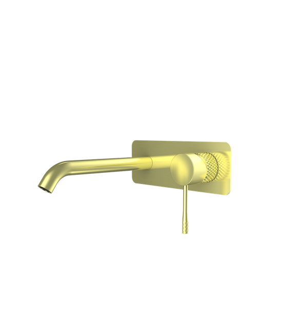 WT 7507BB TIARA Basin/Bath Set in Brushed Brass