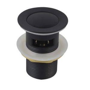 WBPLUG 32/OBK 32MM MATTE BLACK POP UP WASTE WITH OVERFLOW
