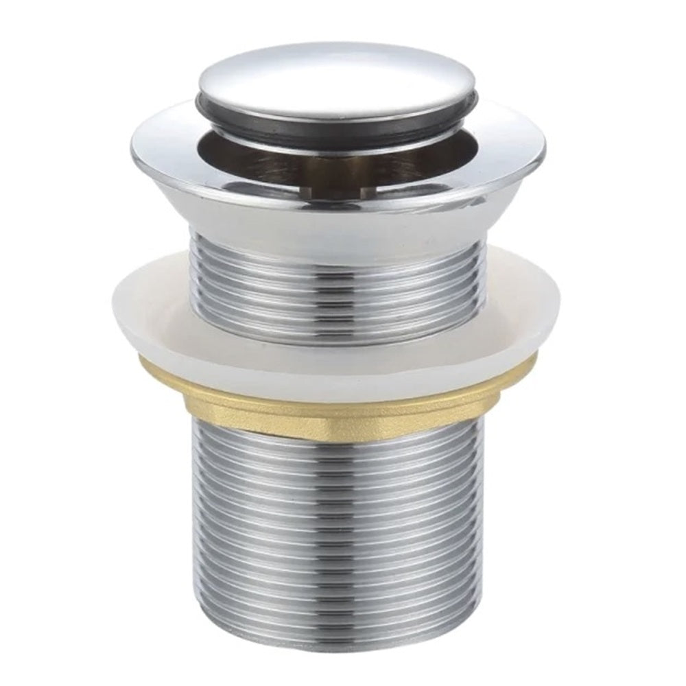 WBplug 40mm CHROME POP UP WASTE WITHOUT OVERFLOW