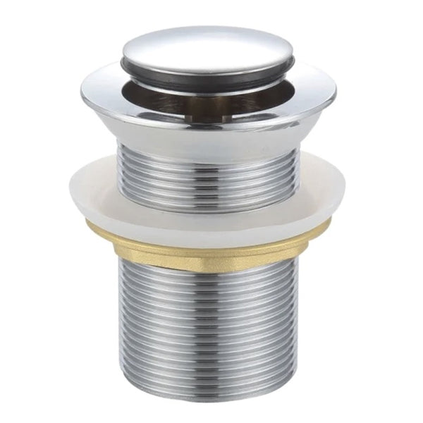 WBplug 40mm CHROME POP UP WASTE WITHOUT OVERFLOW