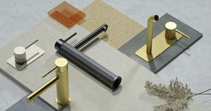 WT 7501GM TIARA Basin Mixer in Gun Metal