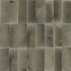Victiles Tile 720GLECHG GLEEZE GRIGIO CHARCOAL GLOSS 75X200MM Made in Italy