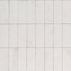 Victiles Tile 720GLEWHG GLEEZE BIANCO WHITE GLOSS 75X200MM Made in Italy