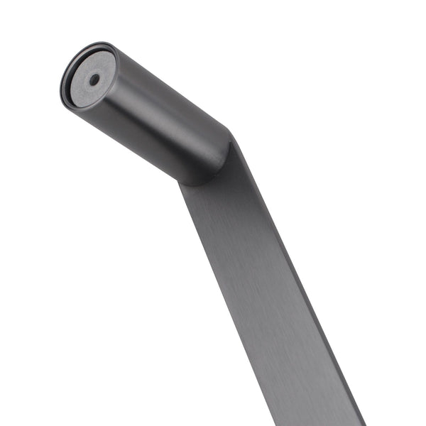 TSI Bathroom Accessories RUSHY Series Gun Metal Grey Single Towel Rail 600mm GM6501.TR
