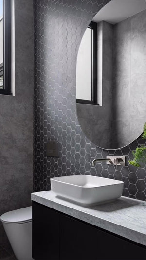 MECCA WALL BASIN/BATH MIXER 120/160/185/230/260MM BRUSHED NICKEL